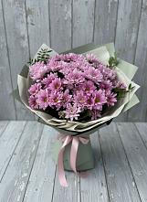 Букет цветов из:  Хризантемы в Агаповка