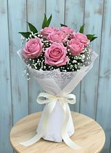 Букет цветов из:  Розы в Агаповка