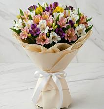 Букет цветов из:  Альстромерии #REPLACE_PRED# Агаповка
