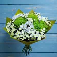 Букет цветов из:  Хризантемы в Агаповка