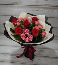 Букет цветов из:  Розы в Агаповка