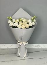 Букет цветов из:  Розы и Лизиантусы #REPLACE_PRED# Агаповка